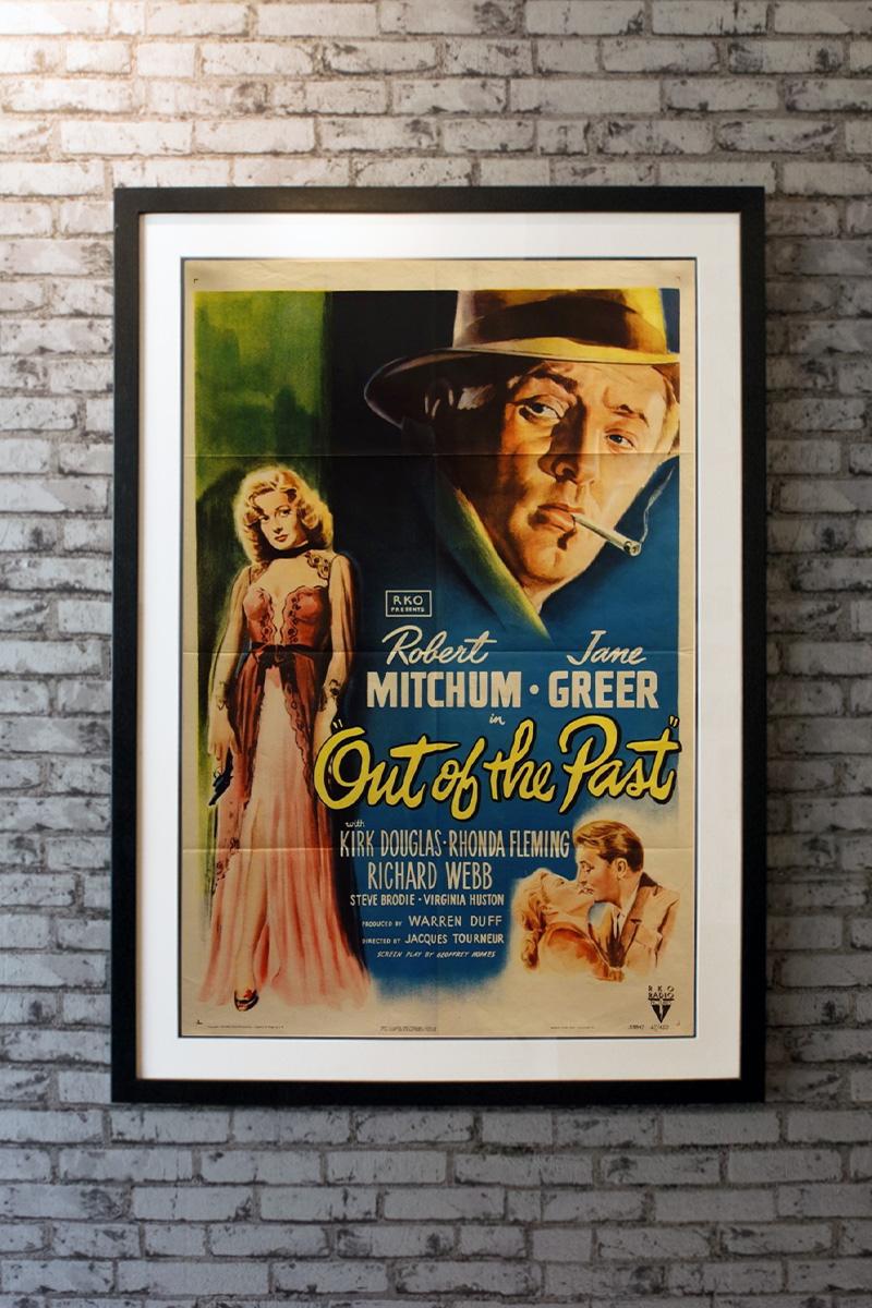 The quiet life of small-town gas station owner Jeff Bailey (Robert Mitchum) is interrupted when a figure from his shady past, small-time crook Joe Stephanos (Paul Valentine), recognizes him. Stephanos' boss, crooked gambler Whit Sterling (Kirk
