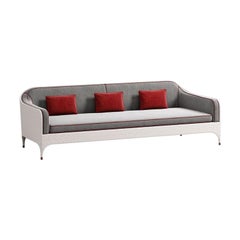 Outdoor 3-Seat Sofa with Armrest by Cipriani