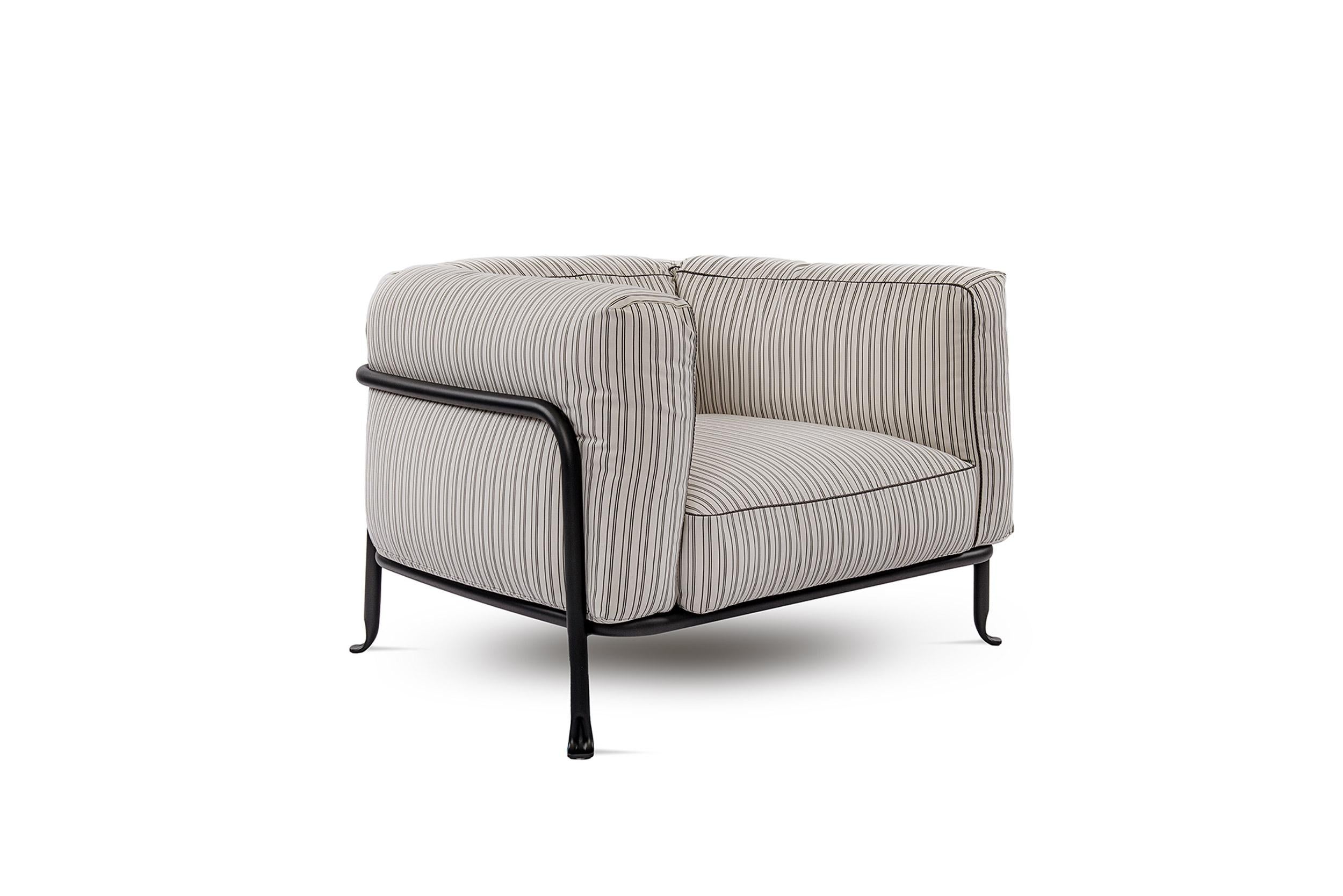 Modern Outdoor Armchair - Borea by B&B Italia For Sale