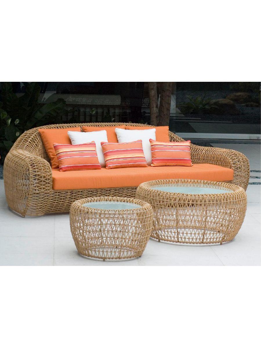 Philippine Outdoor Balou Daybed by Kenneth Cobonpue For Sale