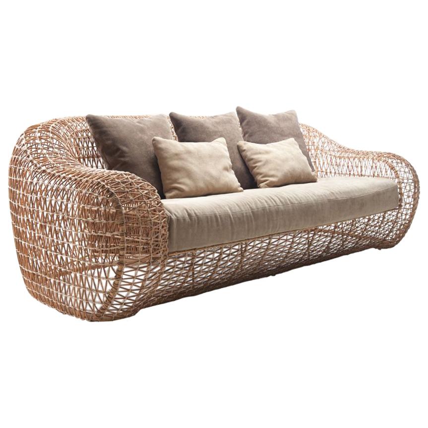 Outdoor Balou Sofa by Kenneth Cobonpue For Sale