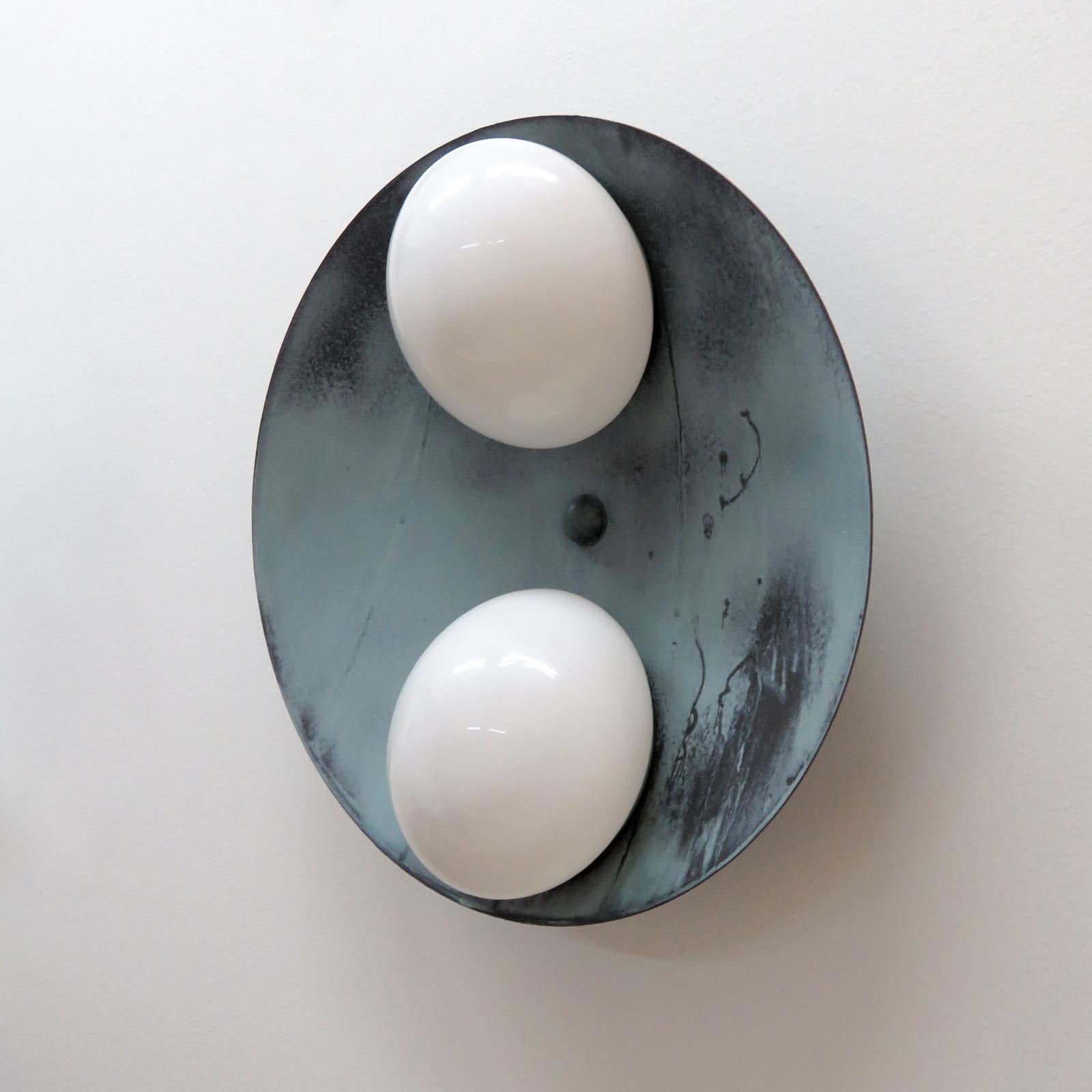 Outdoor Binova Wall Light by Gallery L7 In New Condition For Sale In Los Angeles, CA