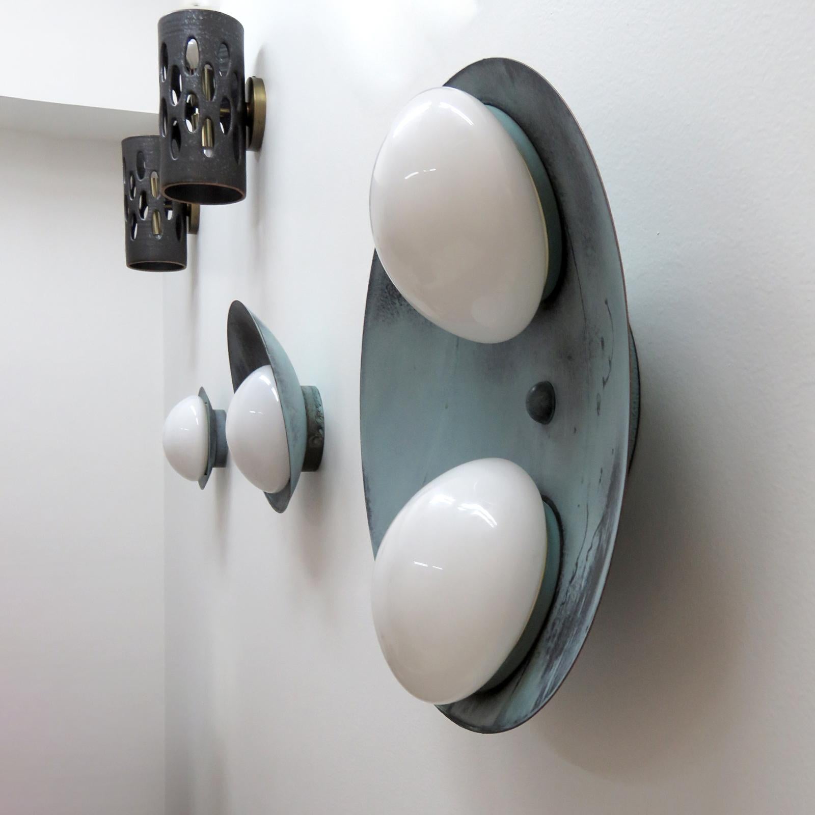 Contemporary Outdoor Binova Wall Light by Gallery L7 For Sale