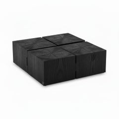 Outdoor Blocks Coffee Table by Riva 1920, Scented Cedar Wood, Modular Design