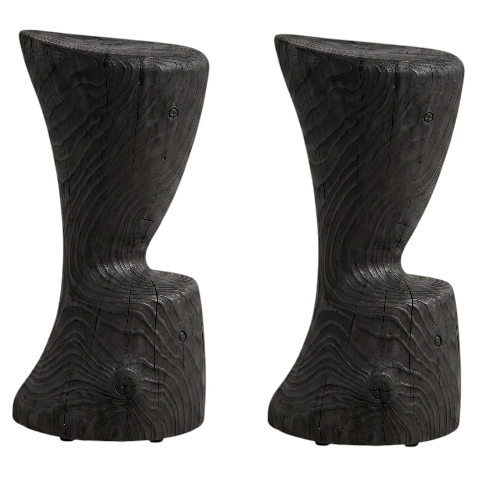 Cedar Wood Barstool by Riva 1920, Ergonomic Design, Outdoor Use, New