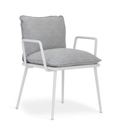 Outdoor Chair Aluminium Structure Removable Cover Water Repellent Customizable