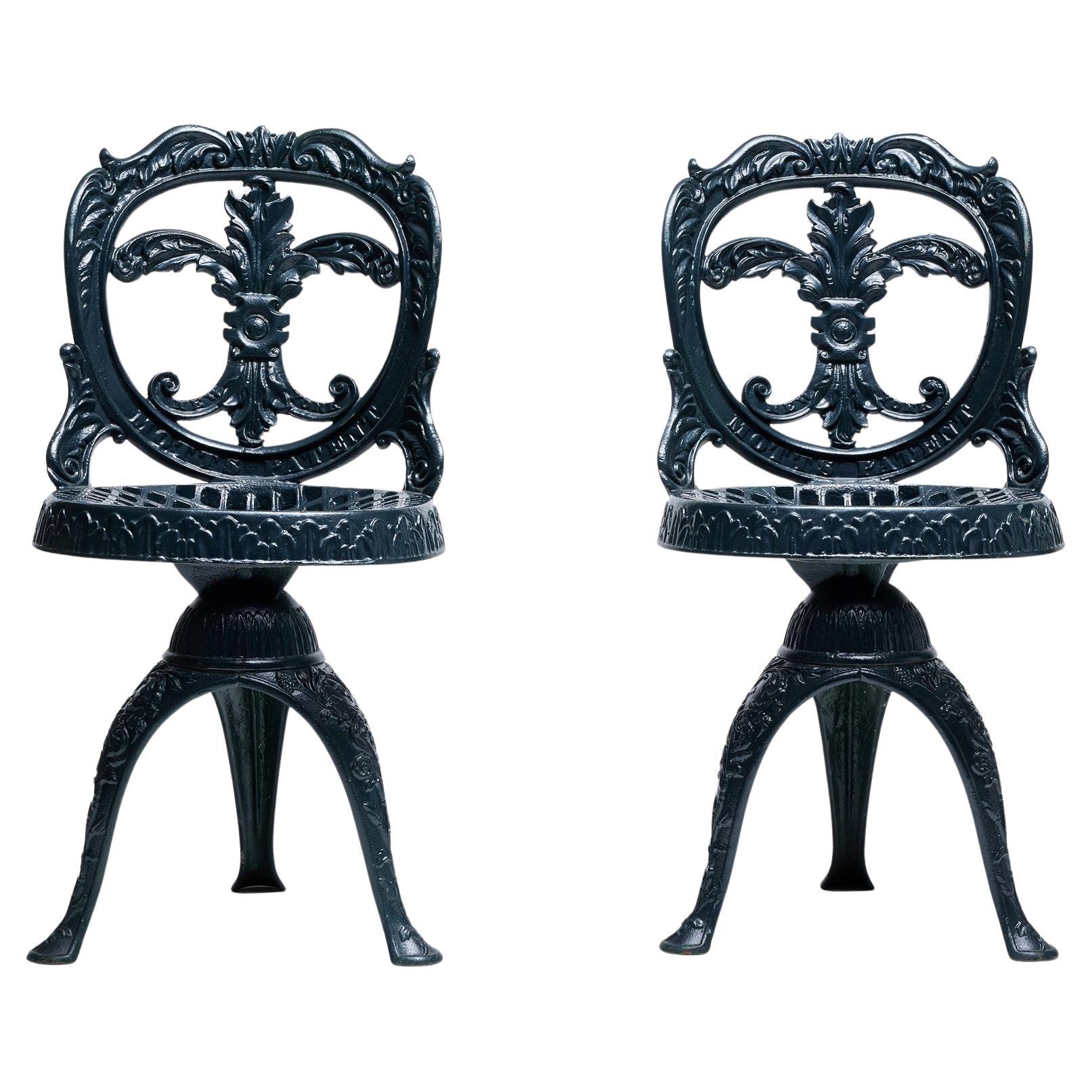 Outdoor Chairs for J.L. Mott For Sale