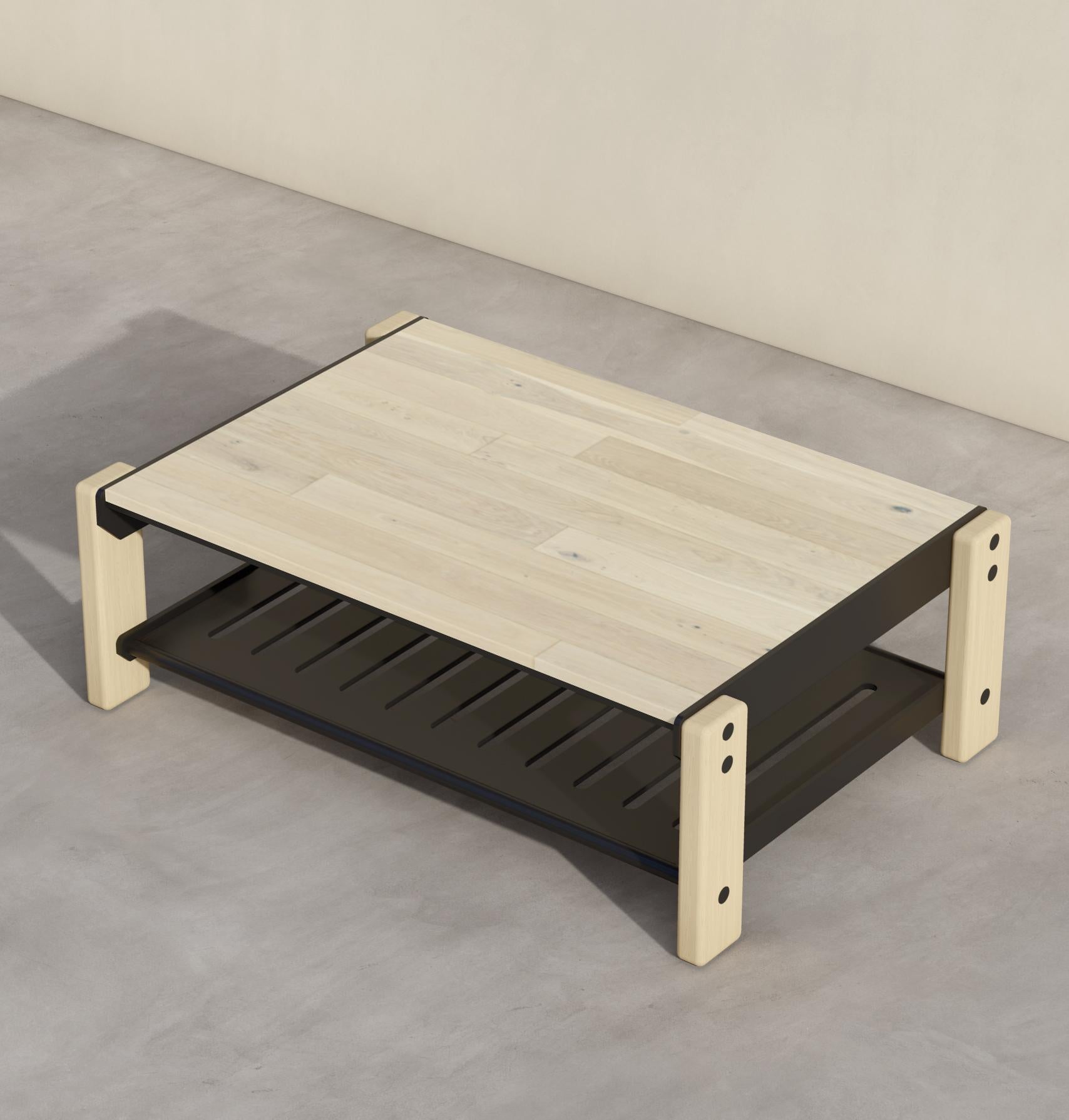 Hand-Crafted Outdoor Coffee Table 0:1 For Sale