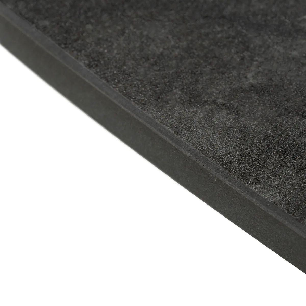 Tavolino da caffè per esterni - Finitura bronzo e piano in ceramica grigia in vendita 2