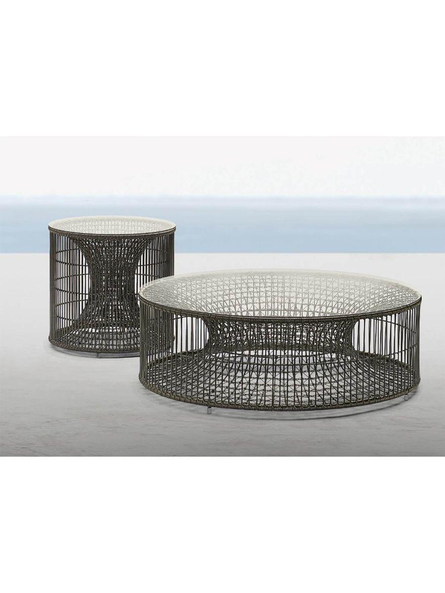 Polished Outdoor Coffee Table by Kenneth Cobonpue For Sale