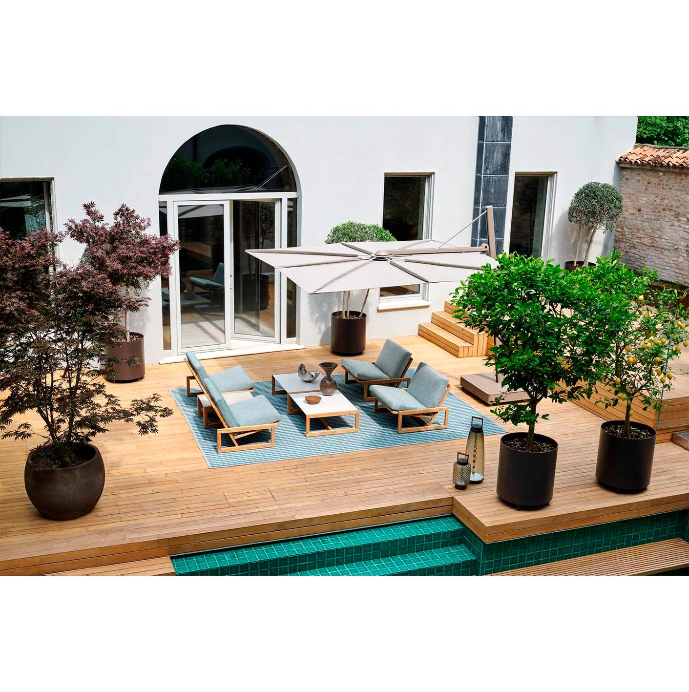 Contemporary Outdoor Coffee Table by Tobia Scarpa for Cassina For Sale