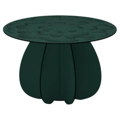 Outdoor Coffee Table - Green GARDENIA ø55 cm
