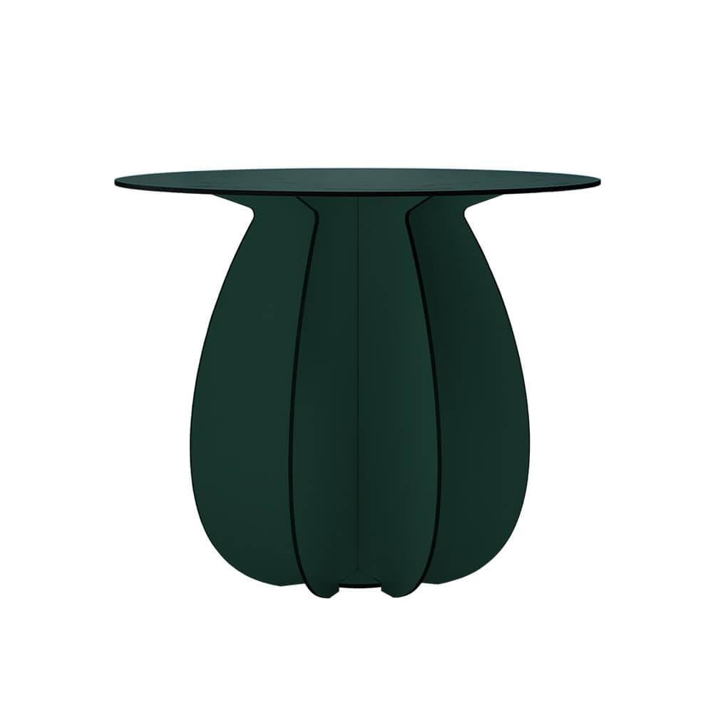 Outdoor Coffee Table - Green GARDENIA ø60 cm In New Condition For Sale In FONTAIN, FR