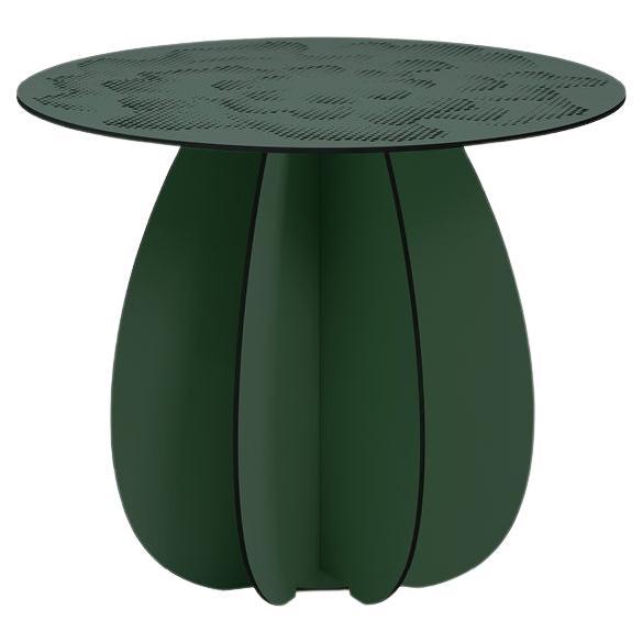 Outdoor Coffee Table - Green GARDENIA ø60 cm For Sale