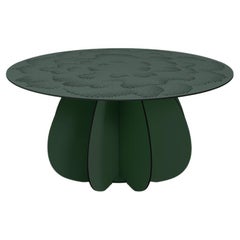 Outdoor Coffee Table - Green GARDENIA ø80 cm