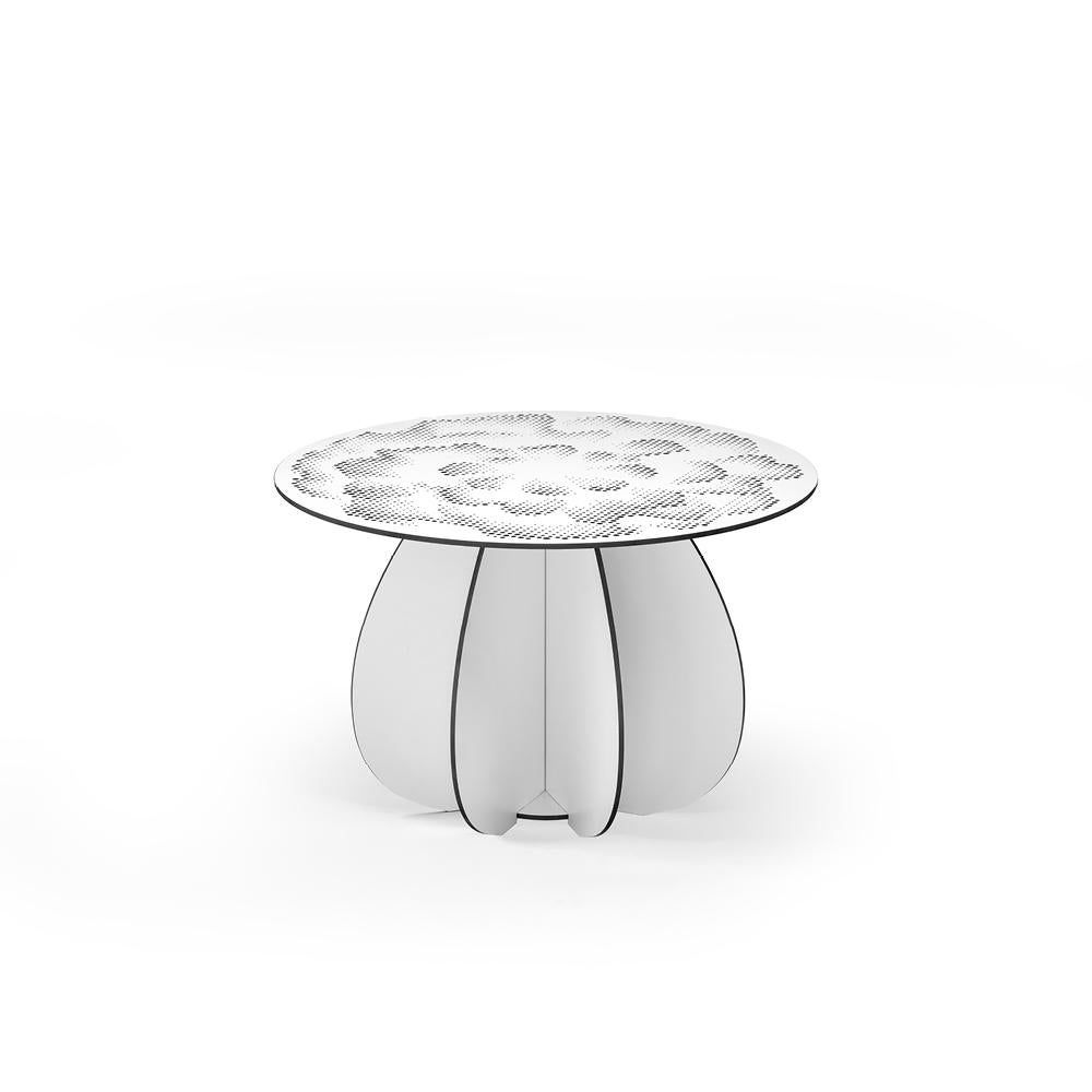 Table basse d'extérieur - White GARDENIA ø55 cm Neuf - En vente à FONTAIN, FR