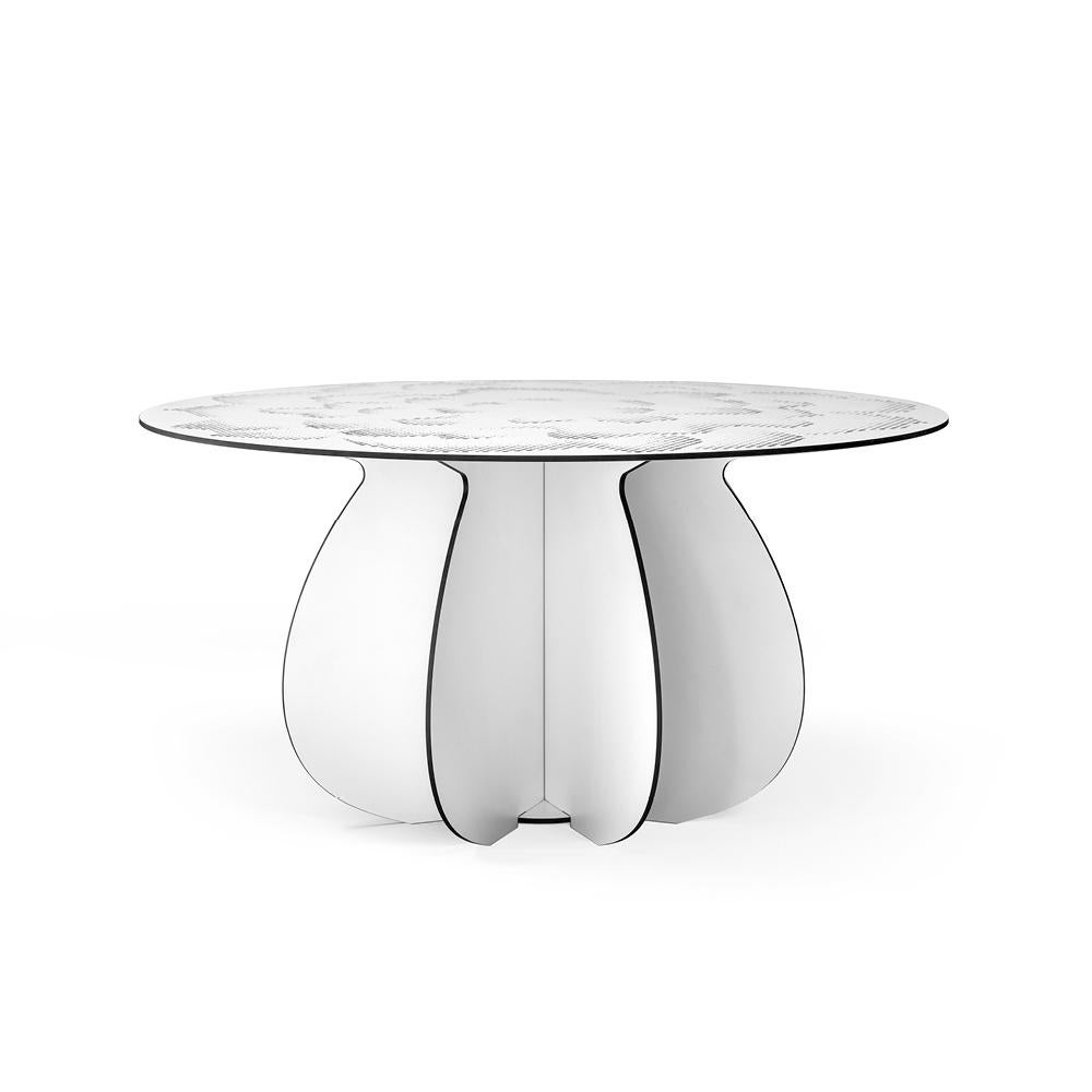 Table basse d'extérieur - White GARDENIA ø80 cm Neuf - En vente à FONTAIN, FR