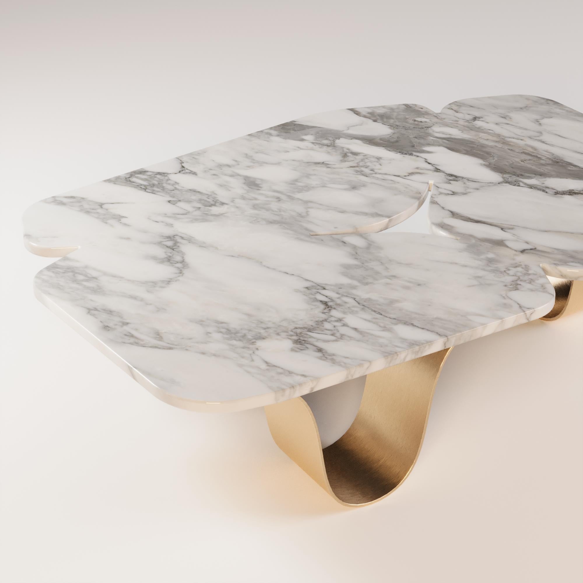 Table basse de patio moderne avec surface en marbre Neuf - En vente à Santo Tirso, PT