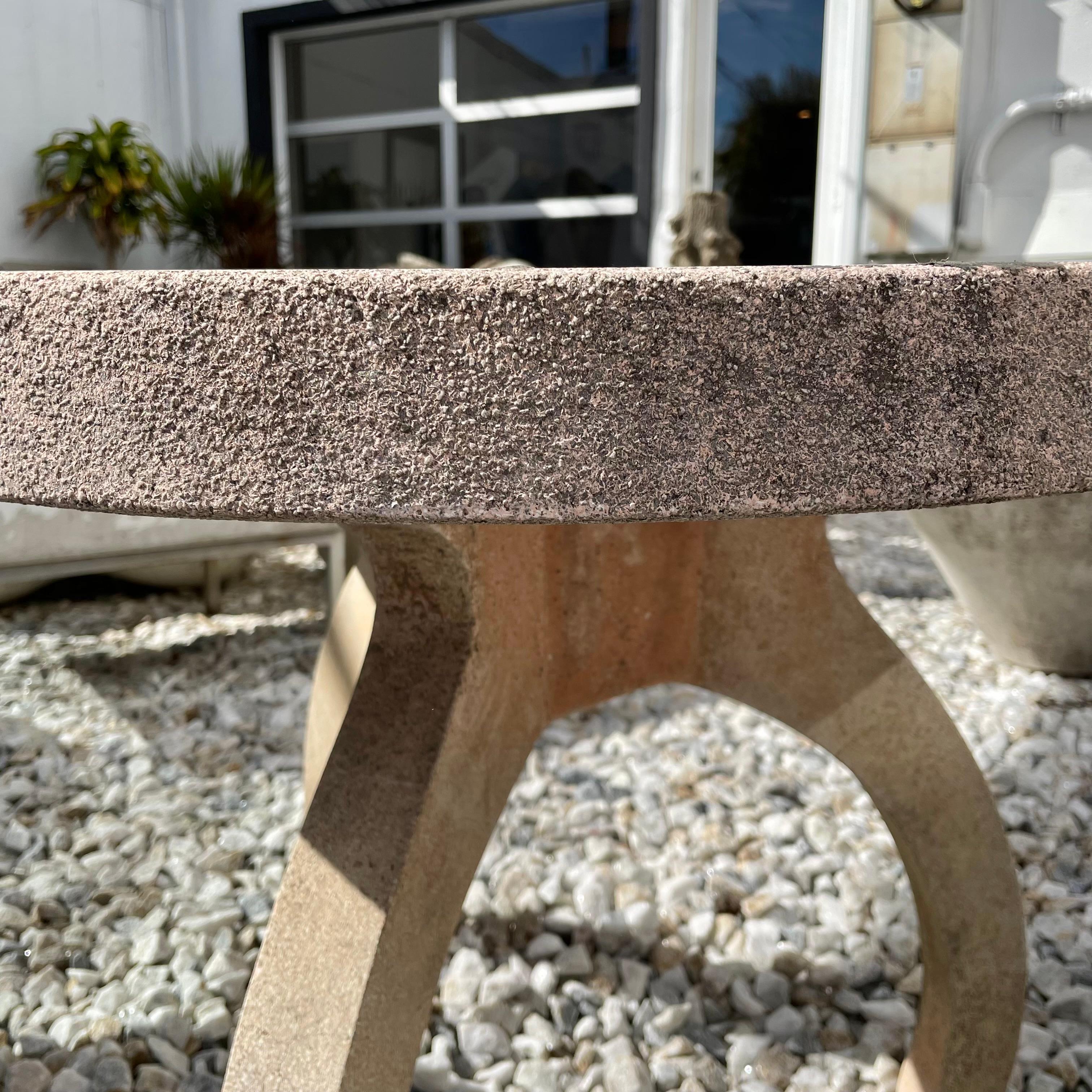 Outdoor Concrete Table, 1970s France 5