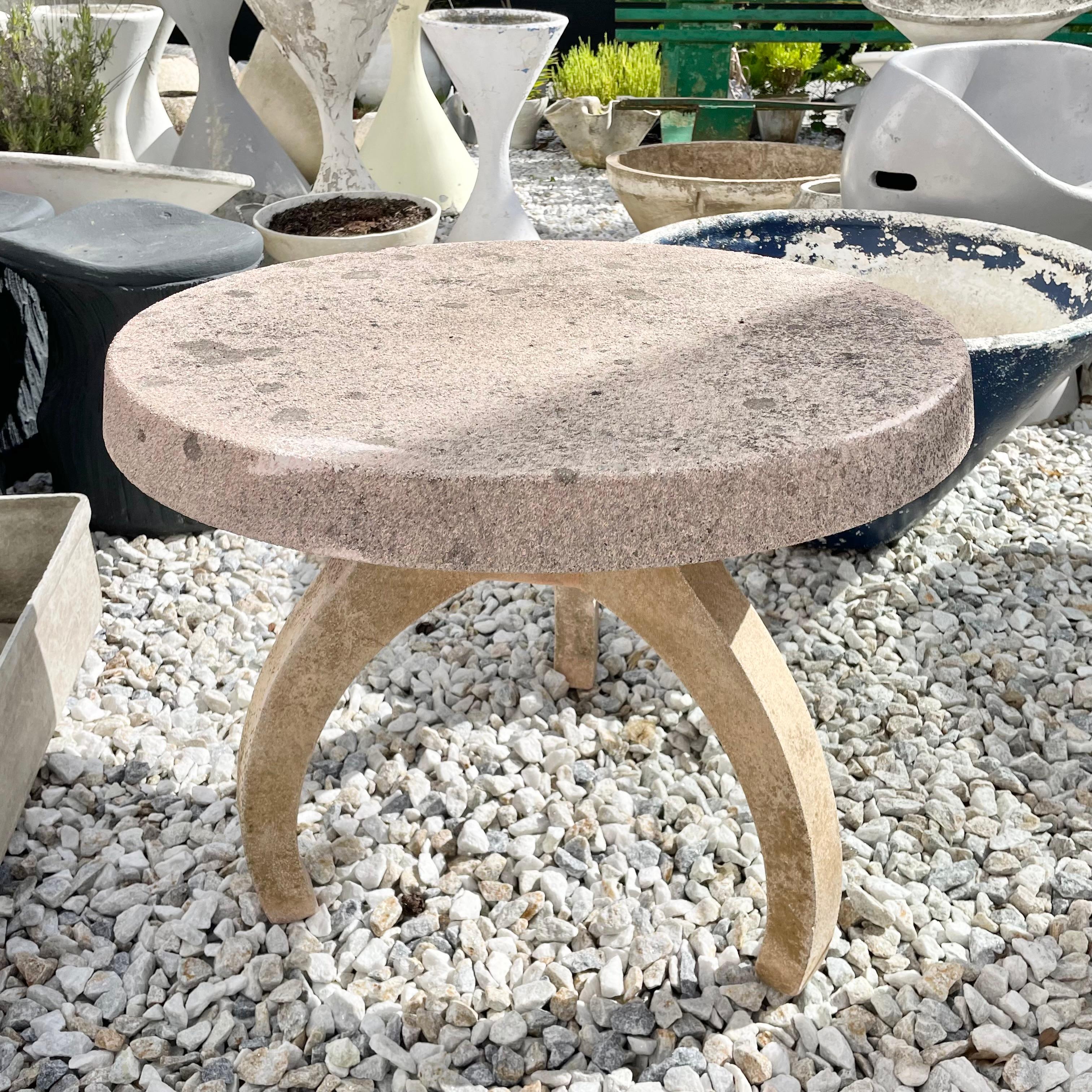 Modern Outdoor Concrete Table, 1970s France