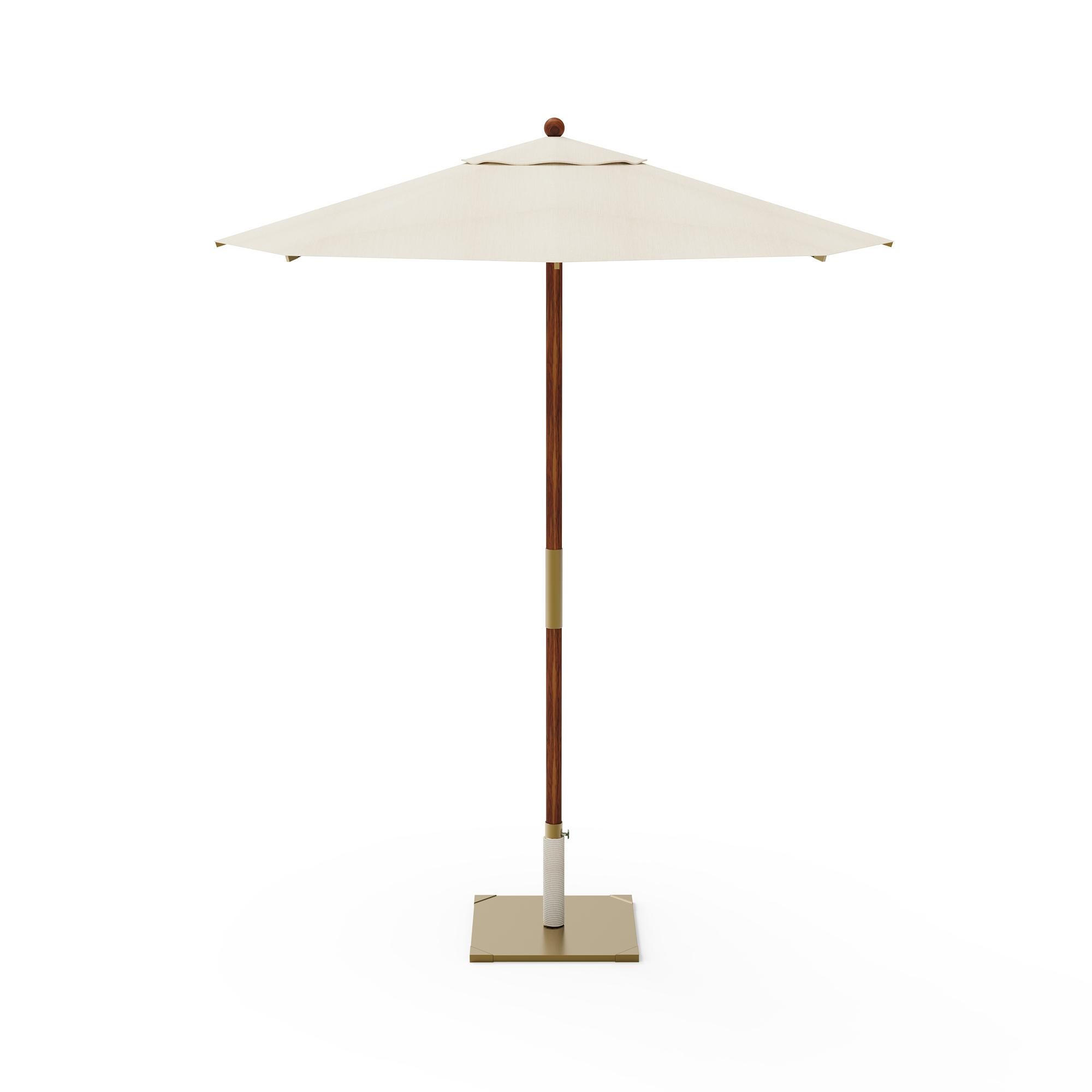Fatto a mano Outdoor Corinto Parasol - Stylish Garden Shade with Durable Frame in vendita