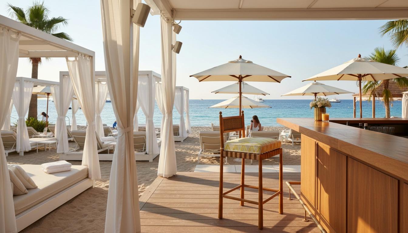 Moderno Outdoor Corinto Parasol - Stylish Garden Shade with Durable Frame in vendita