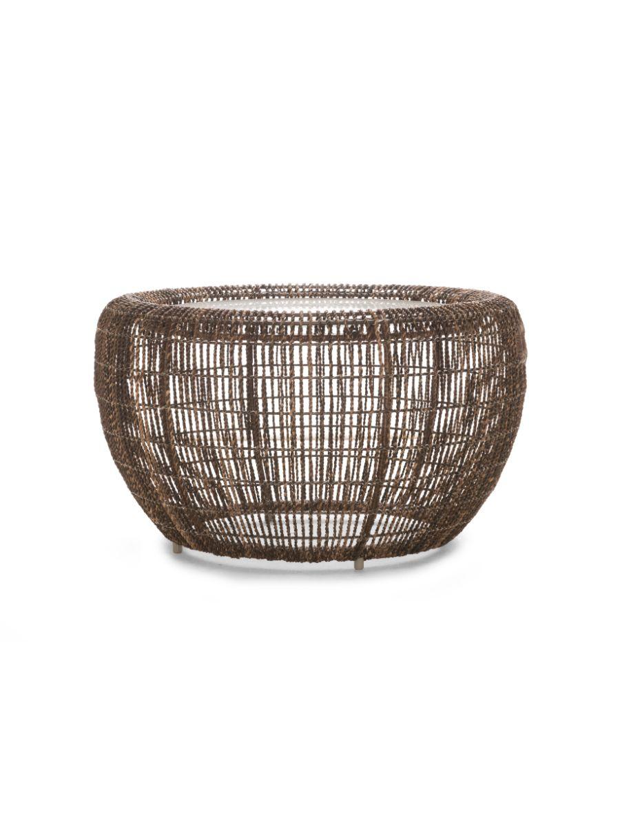 Modern Outdoor Croissant End Table by Kenneth Cobonpue For Sale