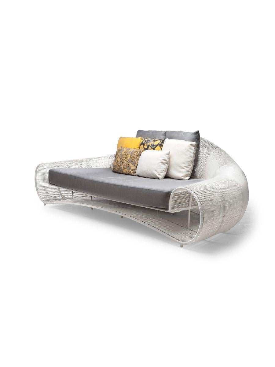 Modern Outdoor Croissant Sofa by Kenneth Cobonpue For Sale