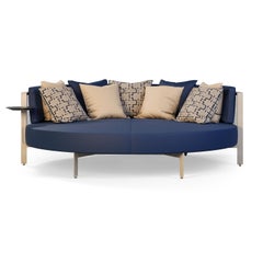 Polar Daybed by Myface: Lacquered Stainless Steel for Premium Outdoor Elegance