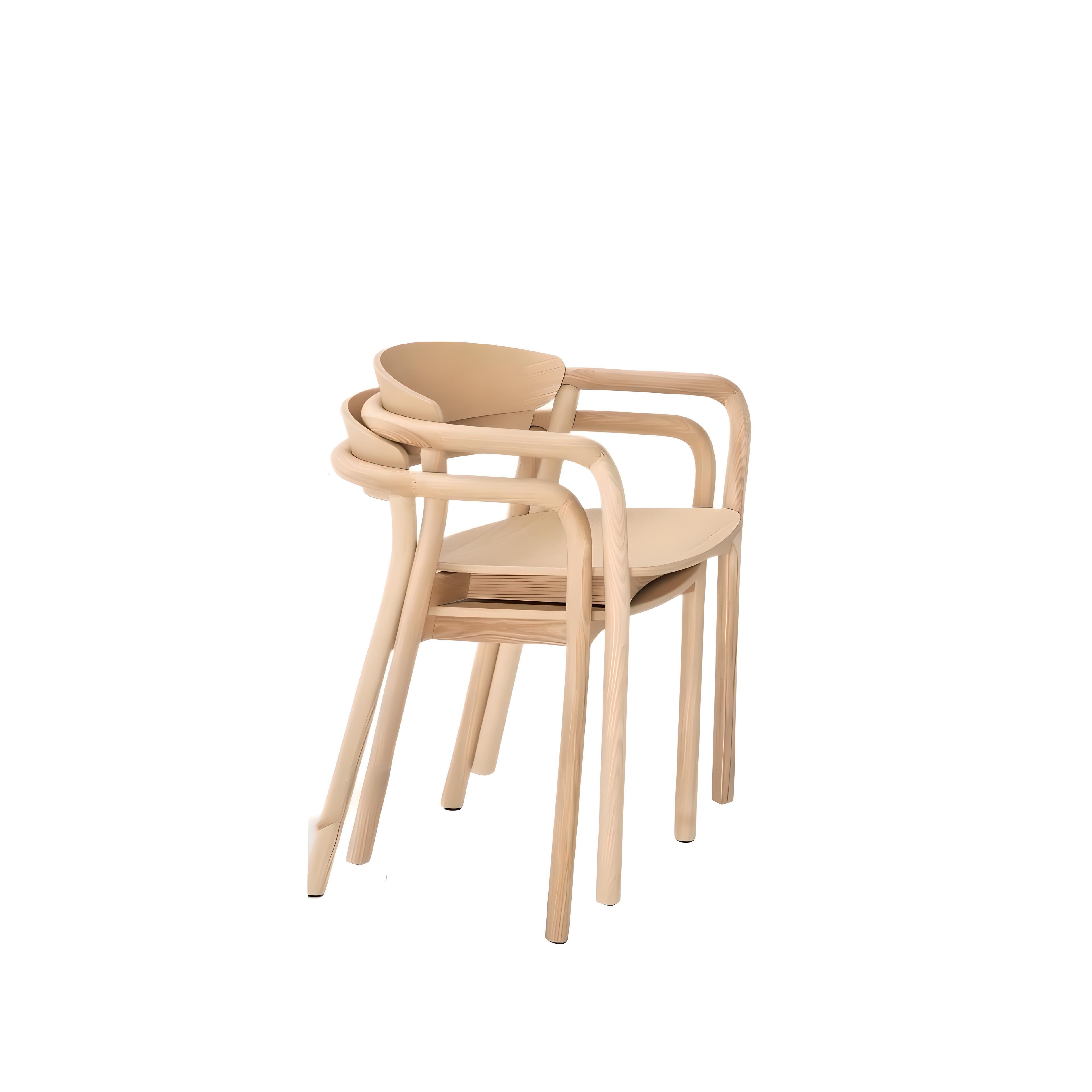 Designer-Stühle für den Außenbereich aus massivem Iroko von Mario Ruiz für Capdell- 6 stapelbar (21. Jahrhundert und zeitgenössisch) im Angebot