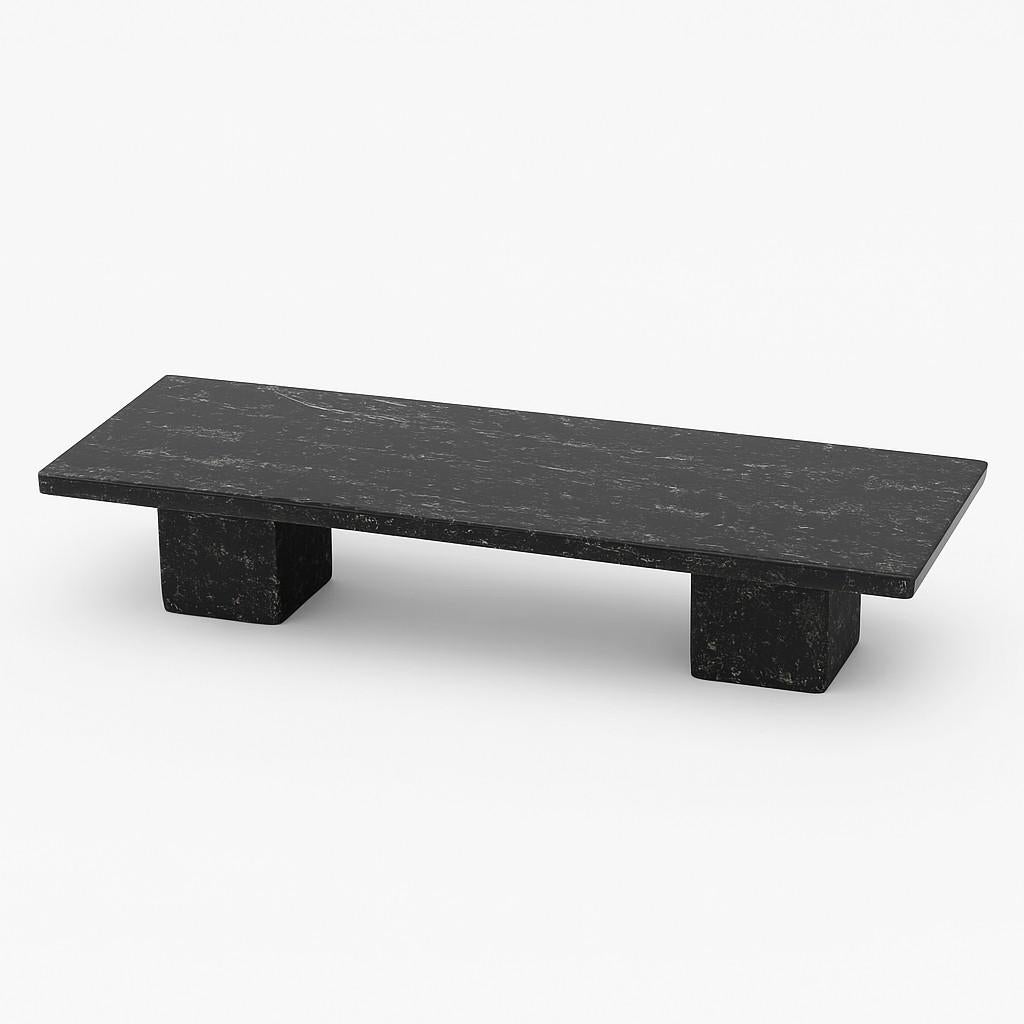 Custom Made Outdoor Slate Dining Table For Sale 2