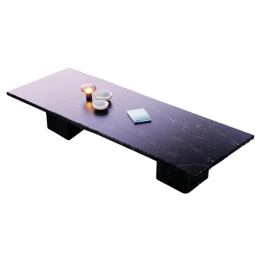 Table de salle à manger d'extérieur en résine personnalisée