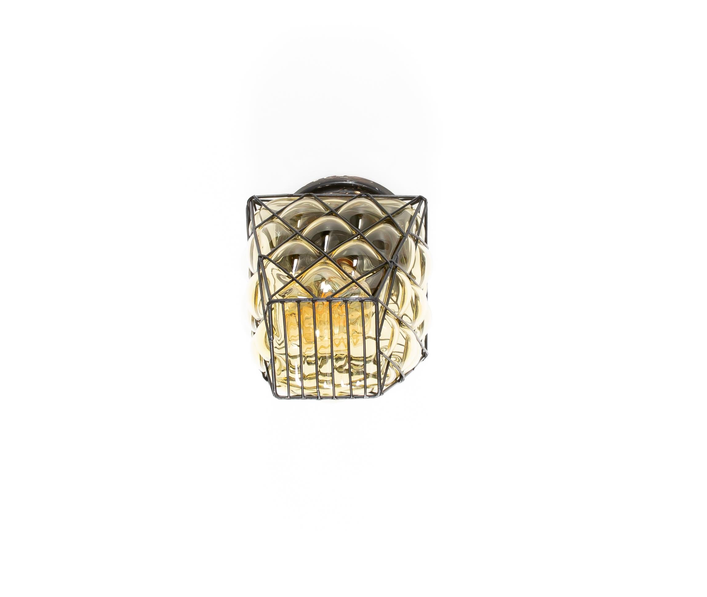 Mid-20th Century Outdoor Flush Mount Ceiling Light, Norway, 1950s For Sale