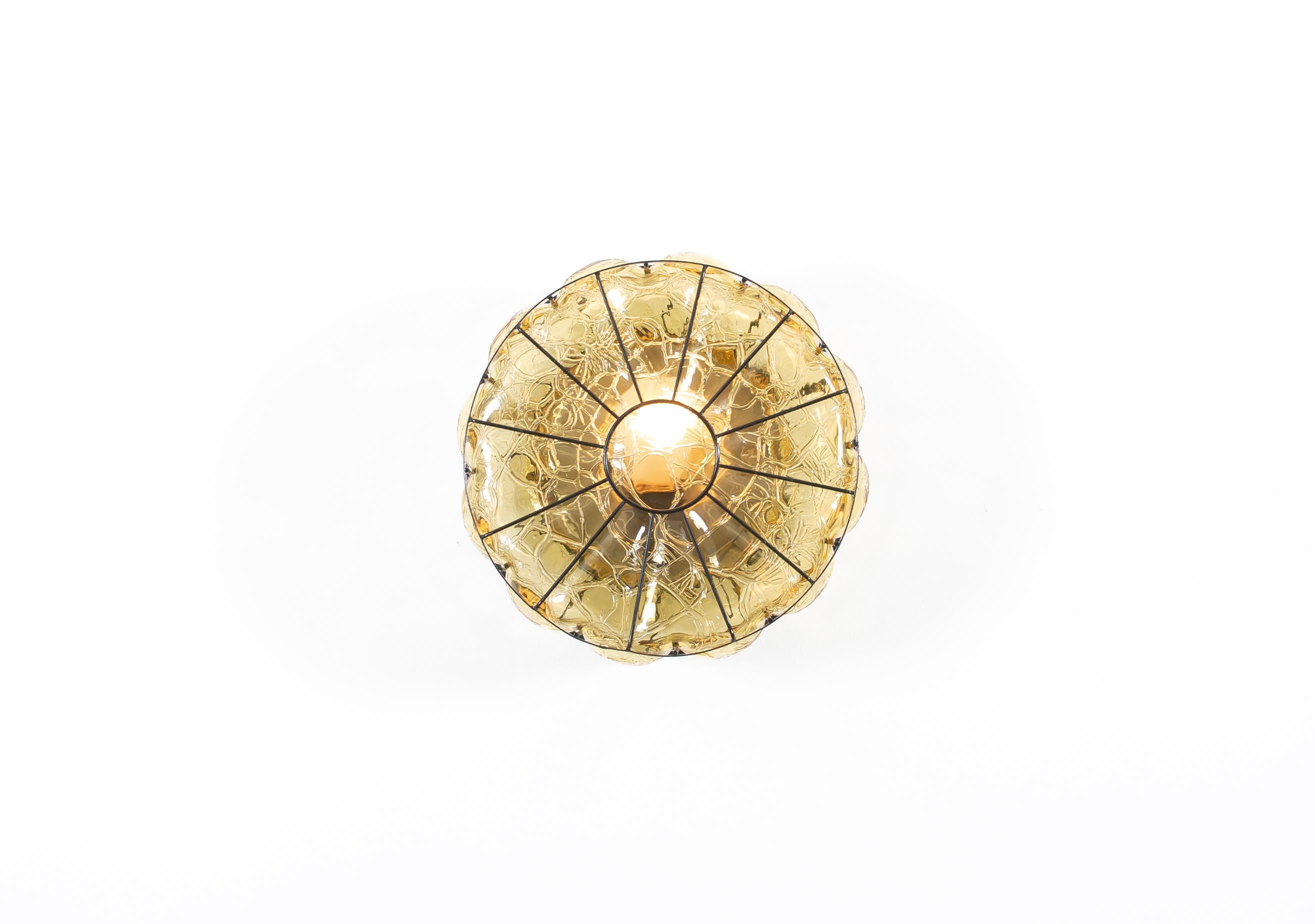Outdoor Flush Mount Ceiling Light, Norway, 1960s In Good Condition For Sale In Oslo, NO
