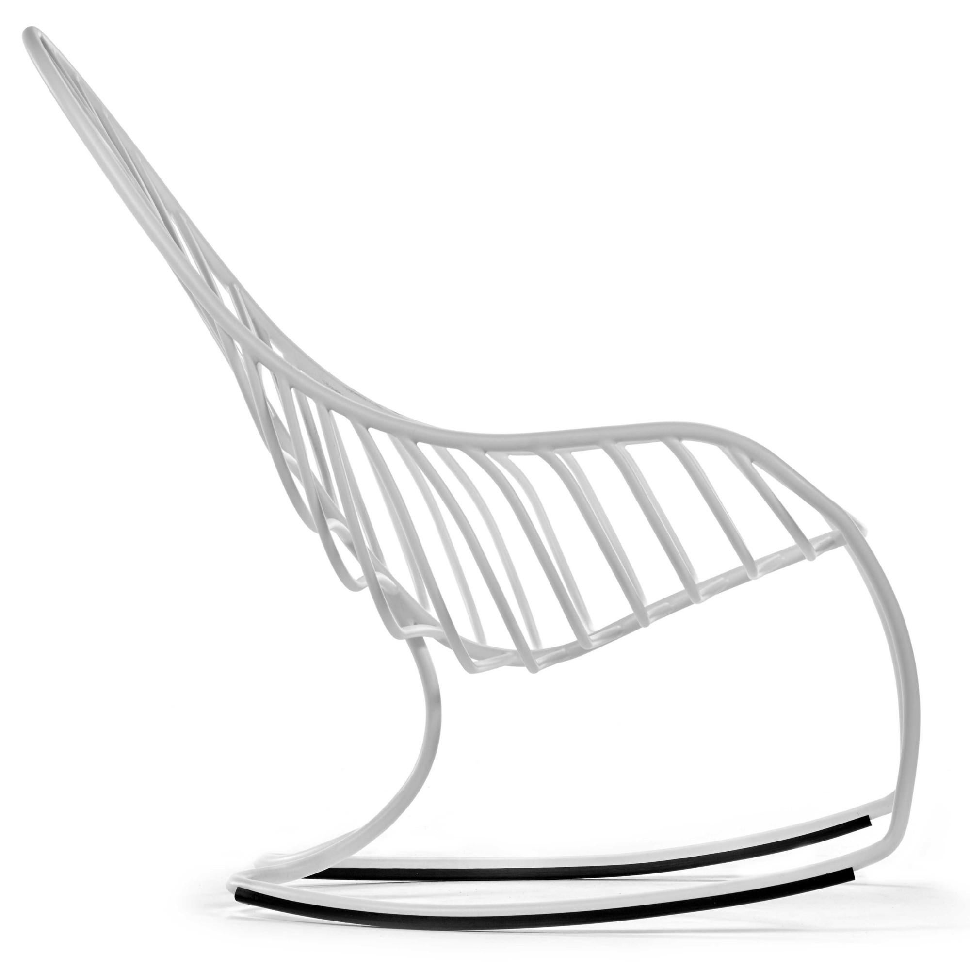 modern outdoor rocking chair