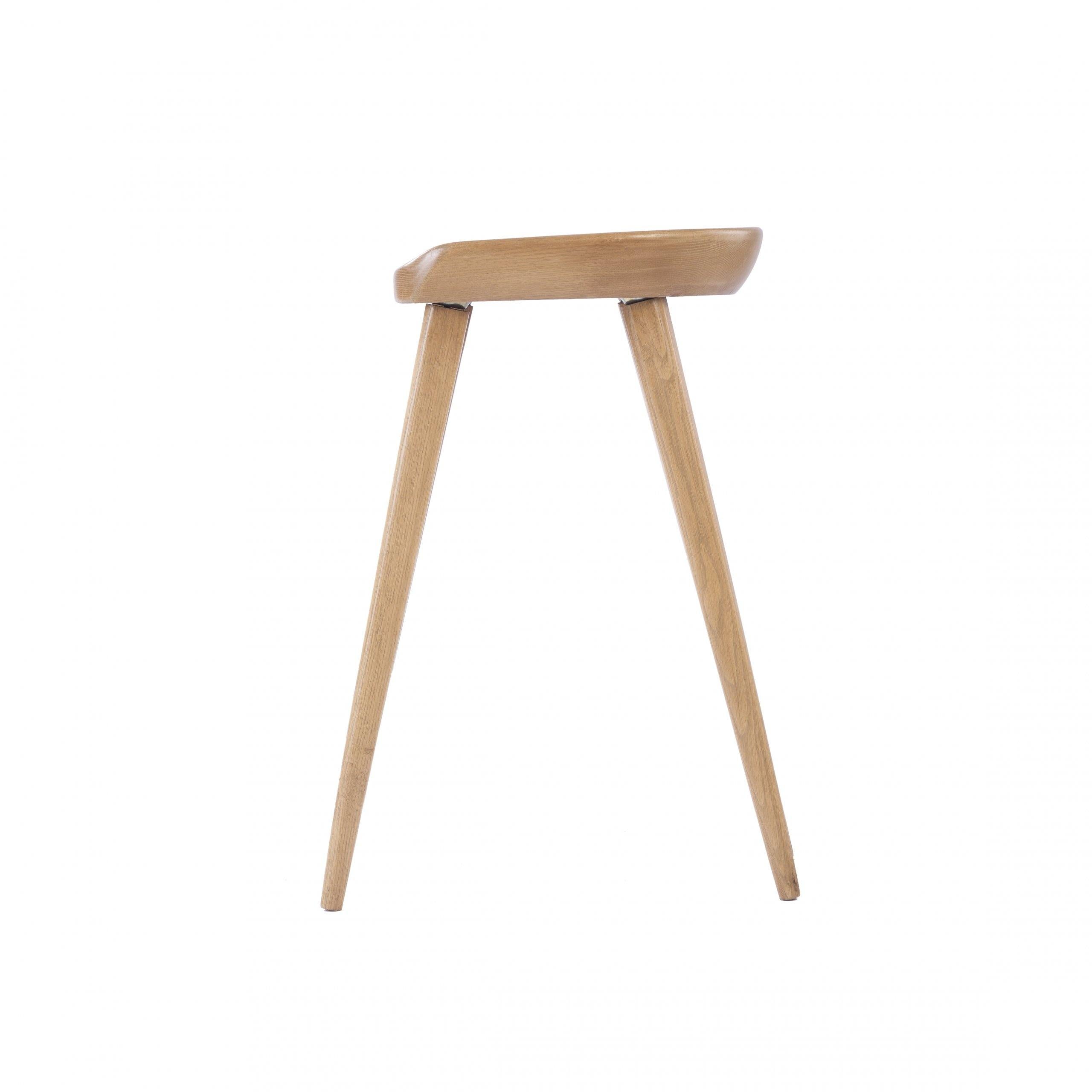 Taburete de bar de roble para exteriores Moderno en venta