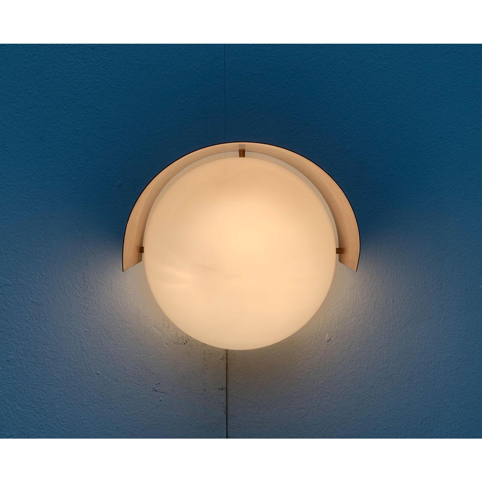 Outdoor Glass and Copper Wall Lamp from Boom For Sale 1
