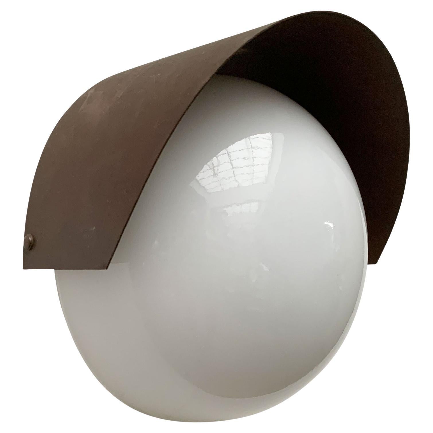 Outdoor Glass and Copper Wall Lamp from Boom