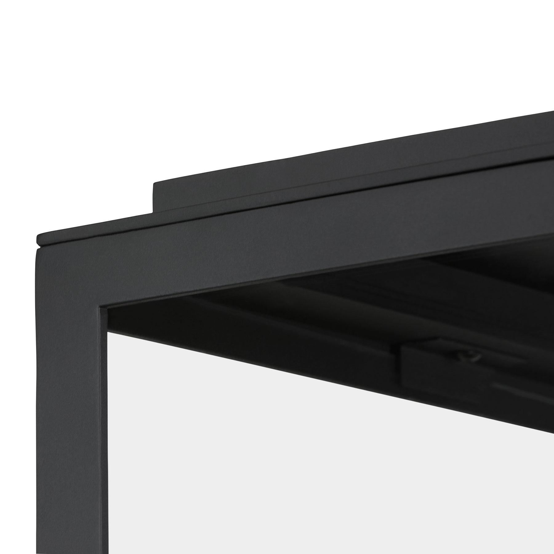 Lámpara de hierro forjado para exteriores, de estilo costero-moderno, hecha a mano, para poste o muelle Estadounidense en venta