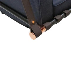 Outdoor Stainless Steel Hanging Sofa with Waterproof Sunbrella Cushions