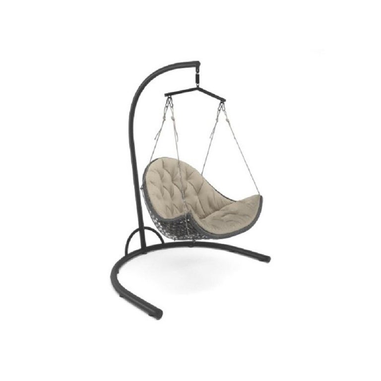 Outdoor Hanging Wicker Chair For Sale at 1stDibs