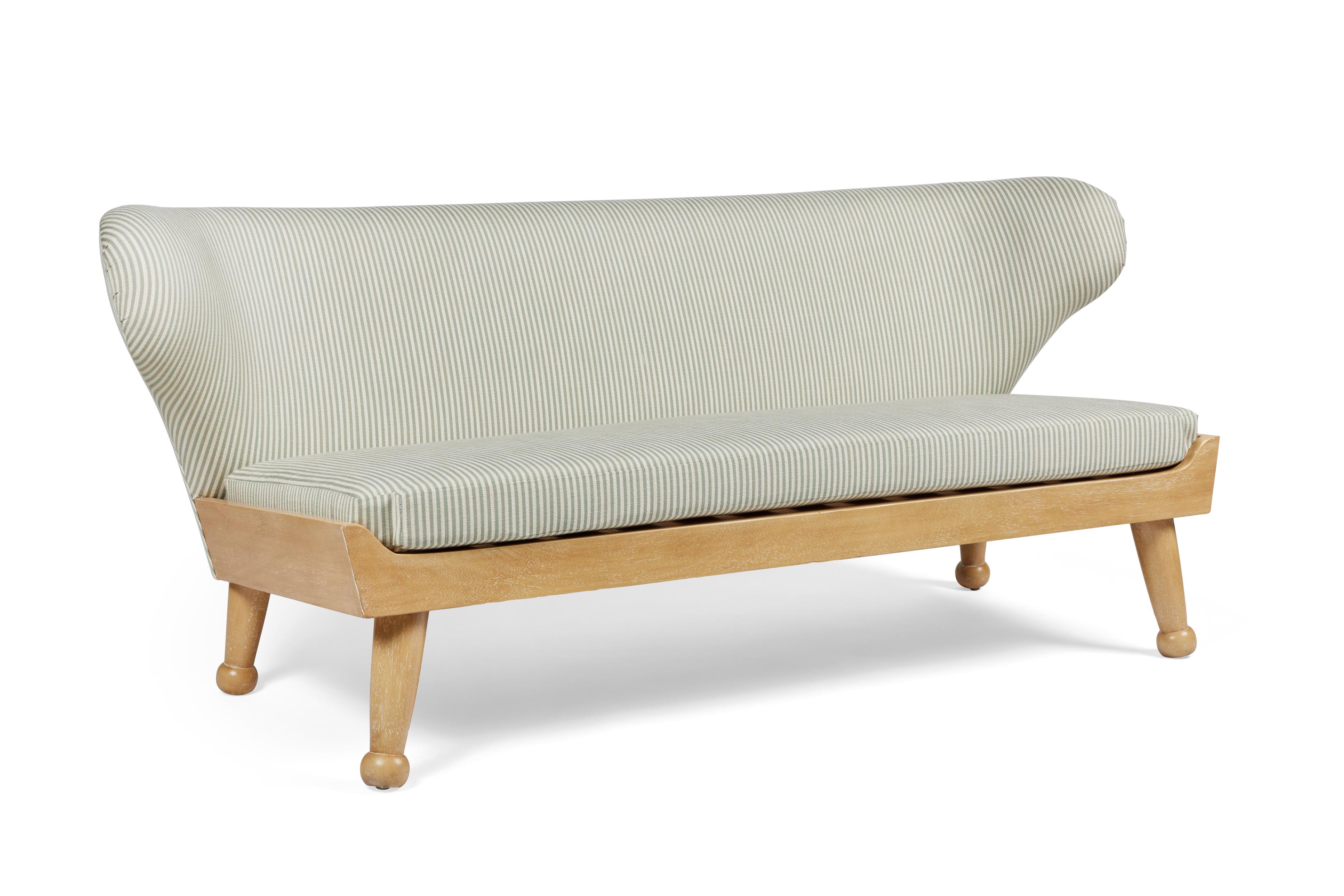 Hayworth Indoor/Outdoor Sofa, by August Abode In New Condition For Sale In Beverly Hills, CA