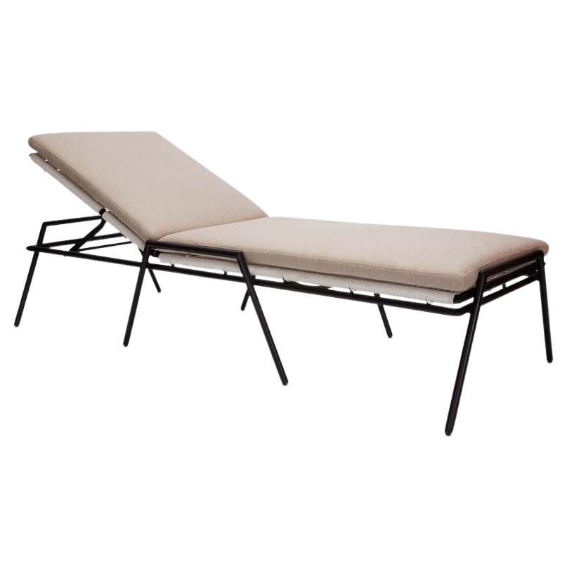 Outdoor Hinterland Chaise by Lawson-Fenning For Sale