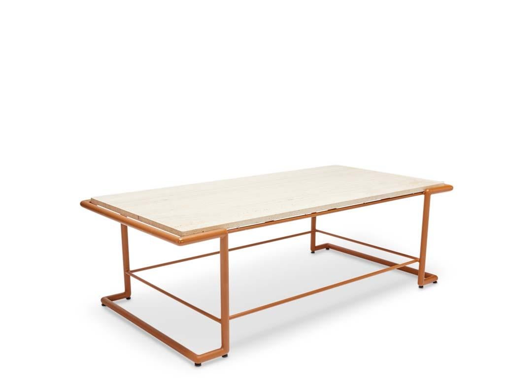 Mid-Century Modern Outdoor Hinterland Coffee Table by Lawson-Fenning For Sale