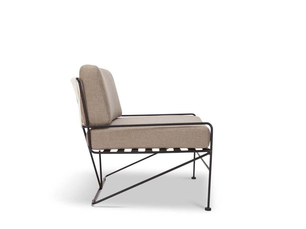 Hinterland-Lounge-Stuhl für draußen von Lawson-Fenning (Moderne der Mitte des Jahrhunderts) im Angebot