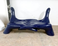 Outdoor Indoor "2 4 U", Two for You Fiberglass Sculptural Sofa, Bench, Loveseat