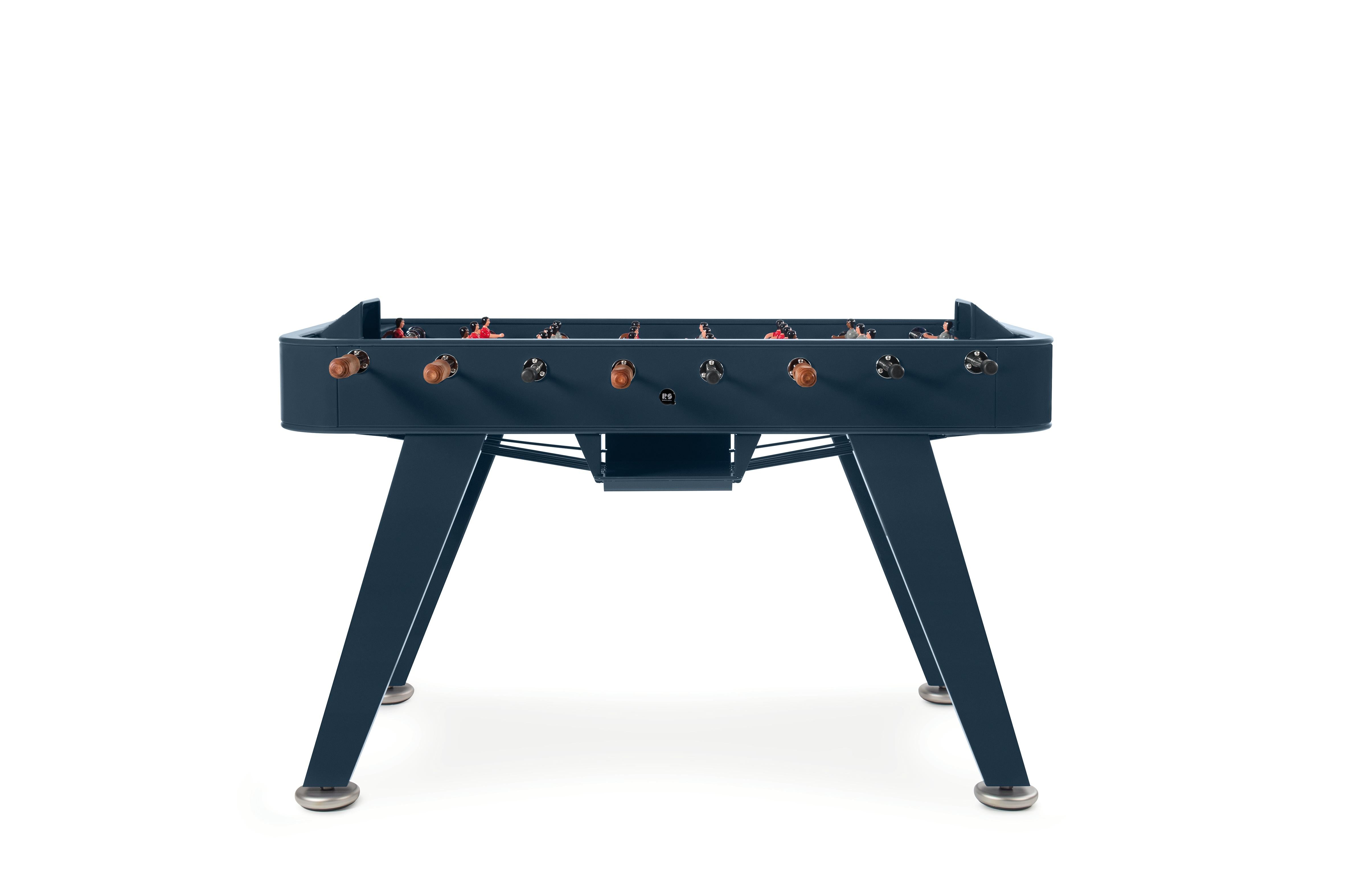 FOOSBALL TABLE RS2
DESIGNED BY RAFAEL RODRÍGUEZ for RS Barcelona

RS2 is a design football table, a spectacular reinterpretation of one of the all time classics of Spanish game culture, specially dedicated to all those children who at one time or