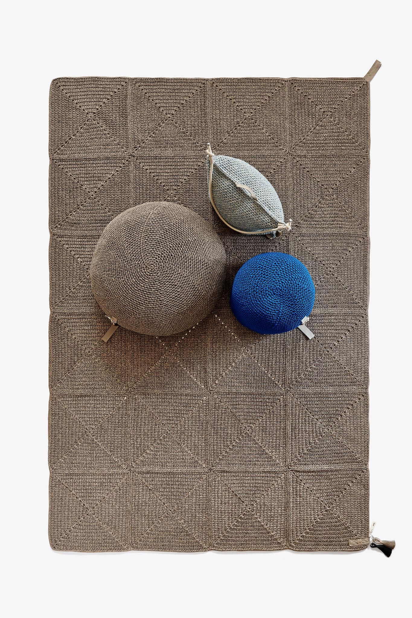 Outdoor Indoor Teppich nach Maß - Granit (L42004) in 450 cm L x 450 cm (Israelisch) im Angebot
