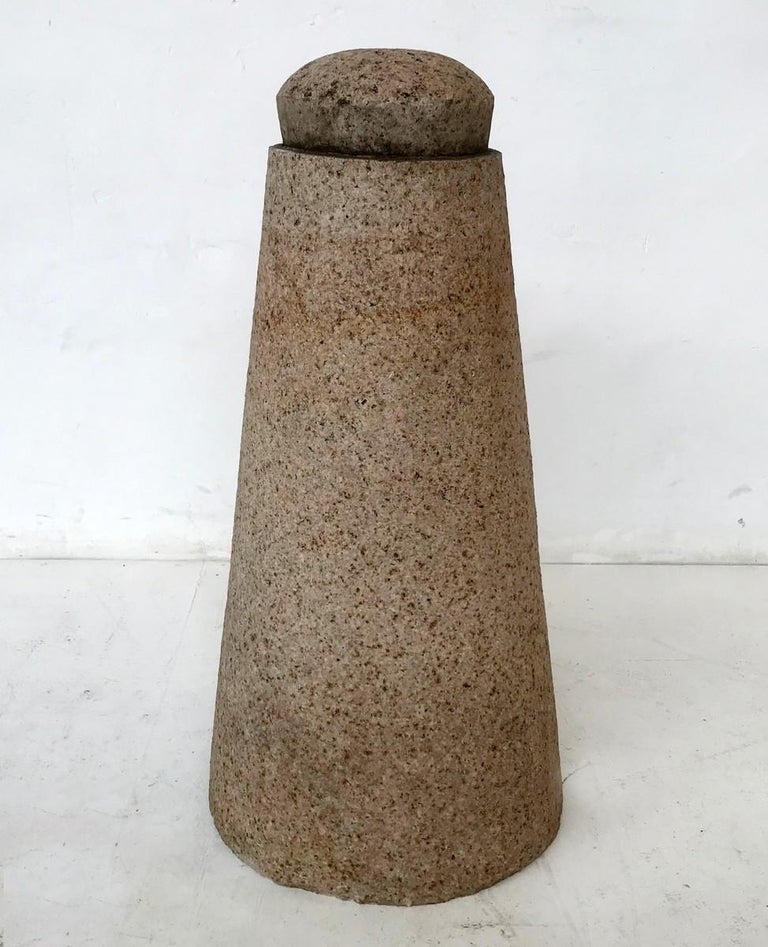 Outdoor/Indoor Granite Dining Table at 1stDibs granite outdoor dining