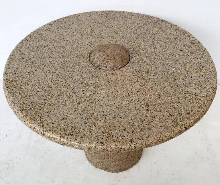 Outdoor/Indoor Granite Dining Table at 1stDibs granite outdoor dining